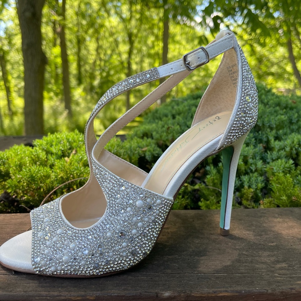 Betsy Johnson Heels (David’s bridal wedding heels)